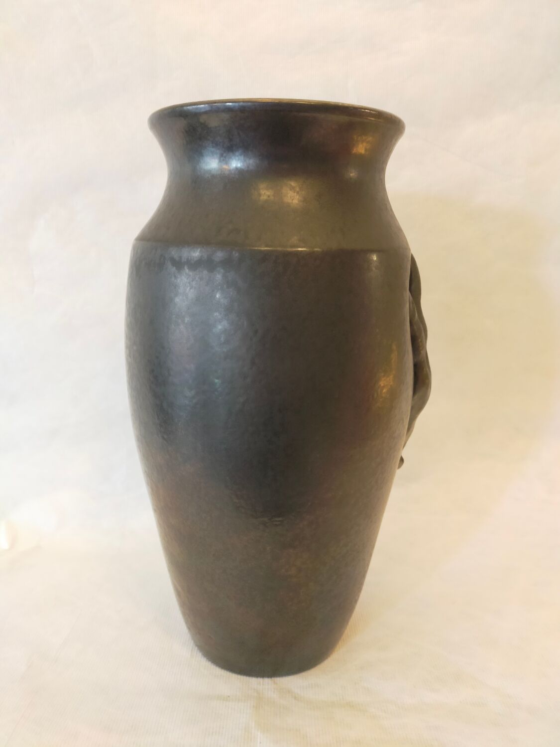 Vase en céramique, circa 50/60, signé