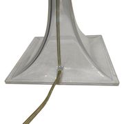 Lampe vintage en plexiglas - design minimaliste années 80