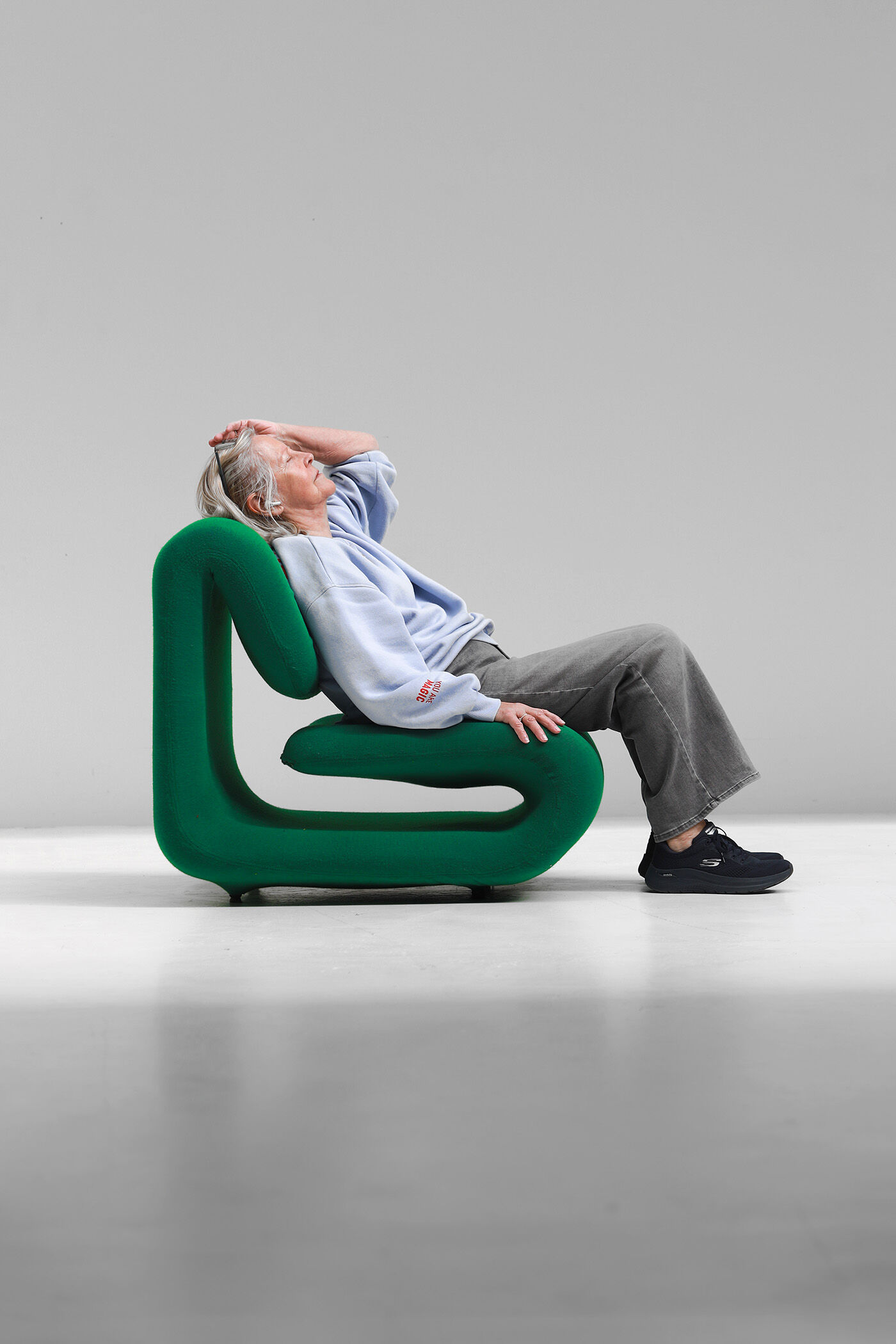 Etienne Henri Martin space age lounge chair Series 1500