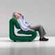Etienne Henri Martin space age lounge chair Series 1500