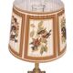 Stunning Tall chunky Bronze Corinthian Column Table Lamp with Bird Shade