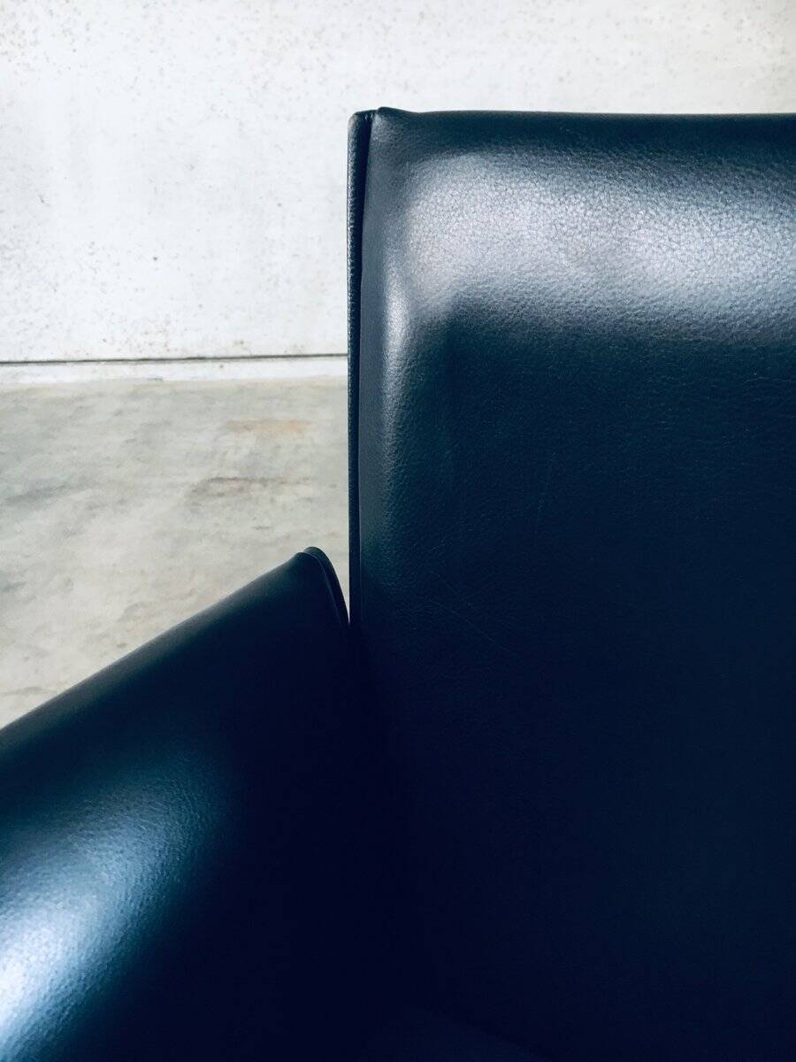 Postmodern Model 401 Break Armchairs by Mario Bellini for Cassina, Italy, 1980s, Set of 6