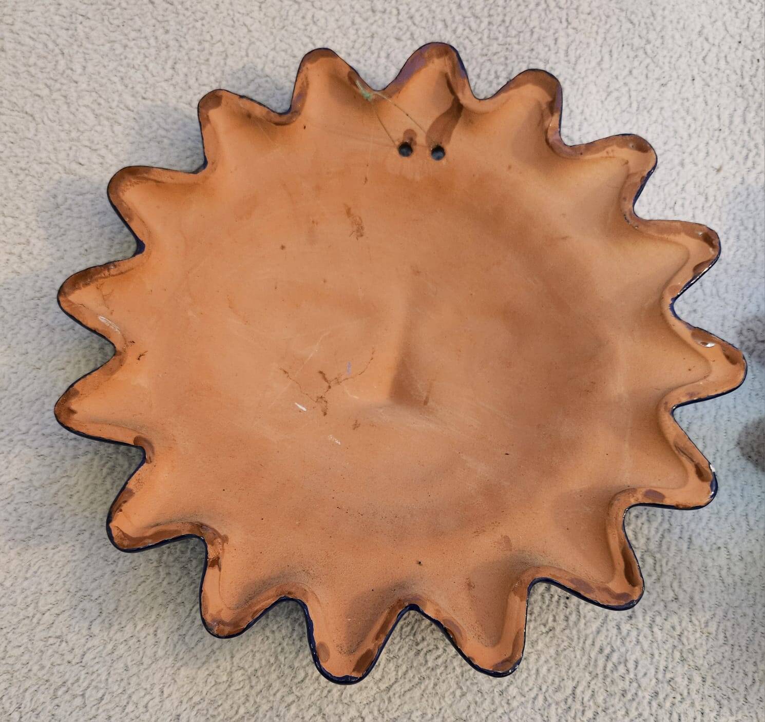 2 Mexican ceramic masks