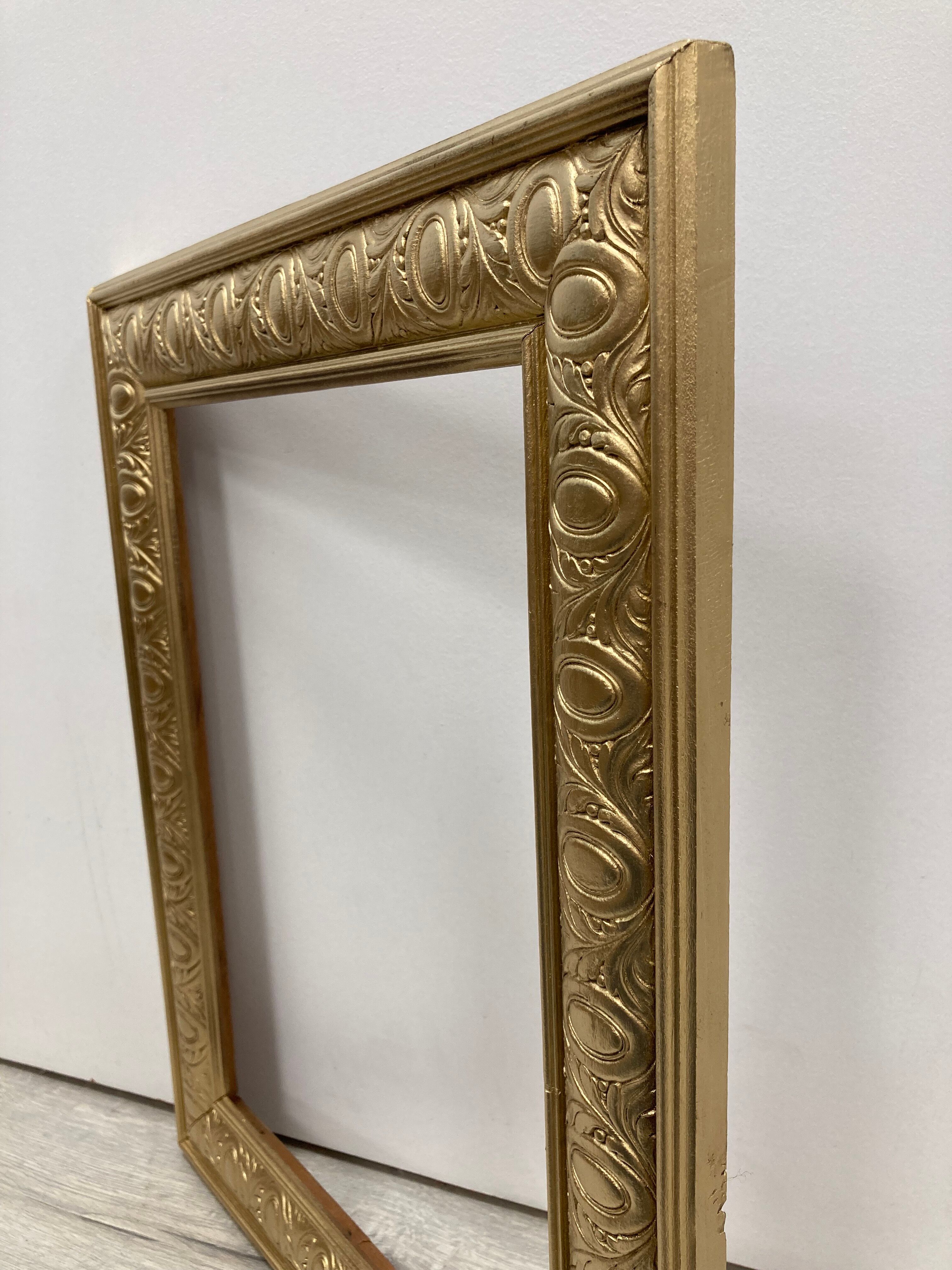 Gold frame