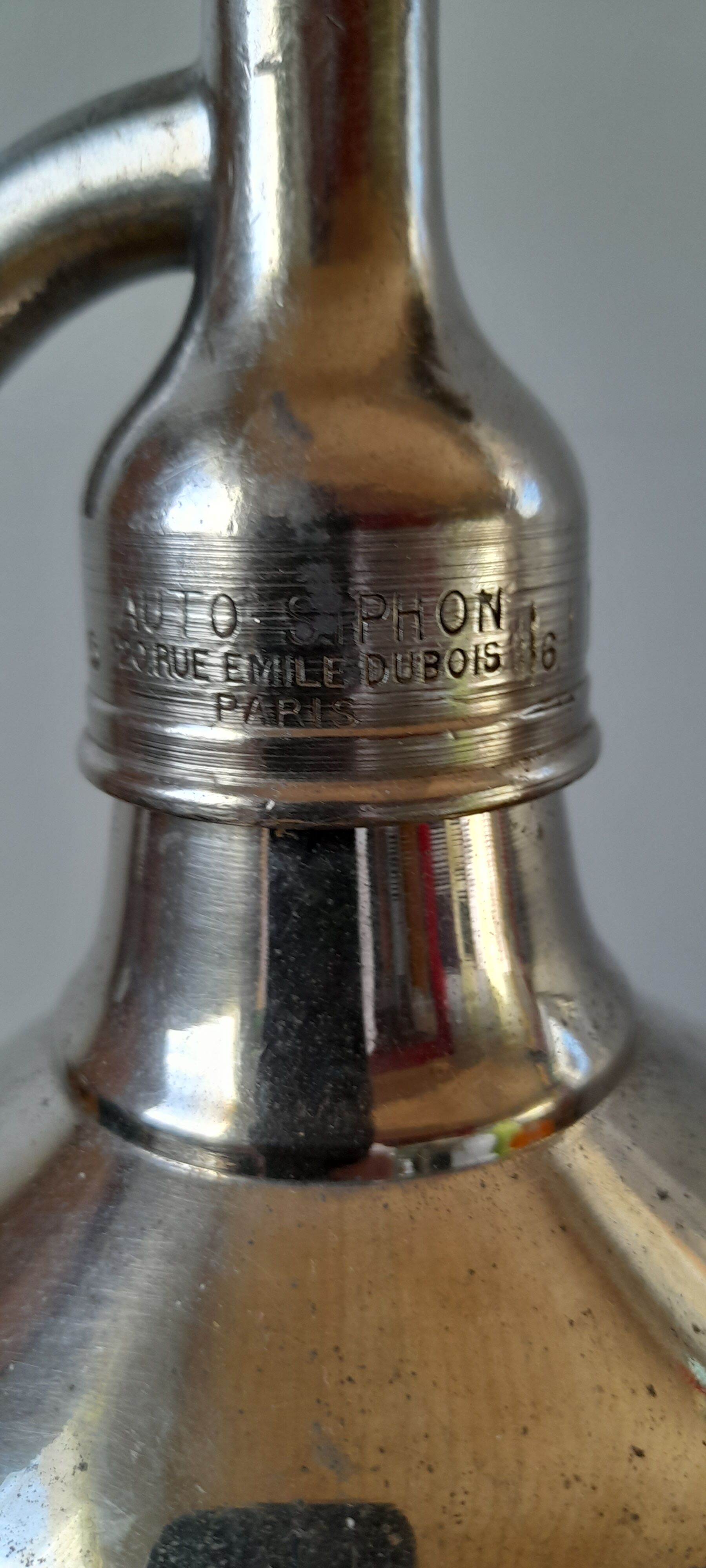 Seltz water siphon 1948