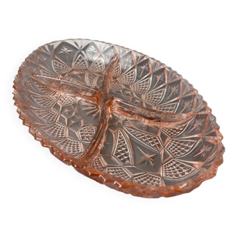 Molded glass server