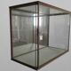 Antique display cabinet in 19th-century Gothic Revival style.