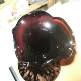Vase à inclusion en verre aventurine
