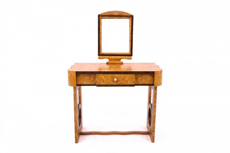 Interesting Art Deco dressing table, Poland, mid-20th century.