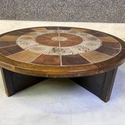 Danish coffee table by Tue Poulsen for Haslev Mobelsnedkeri, 1960s
