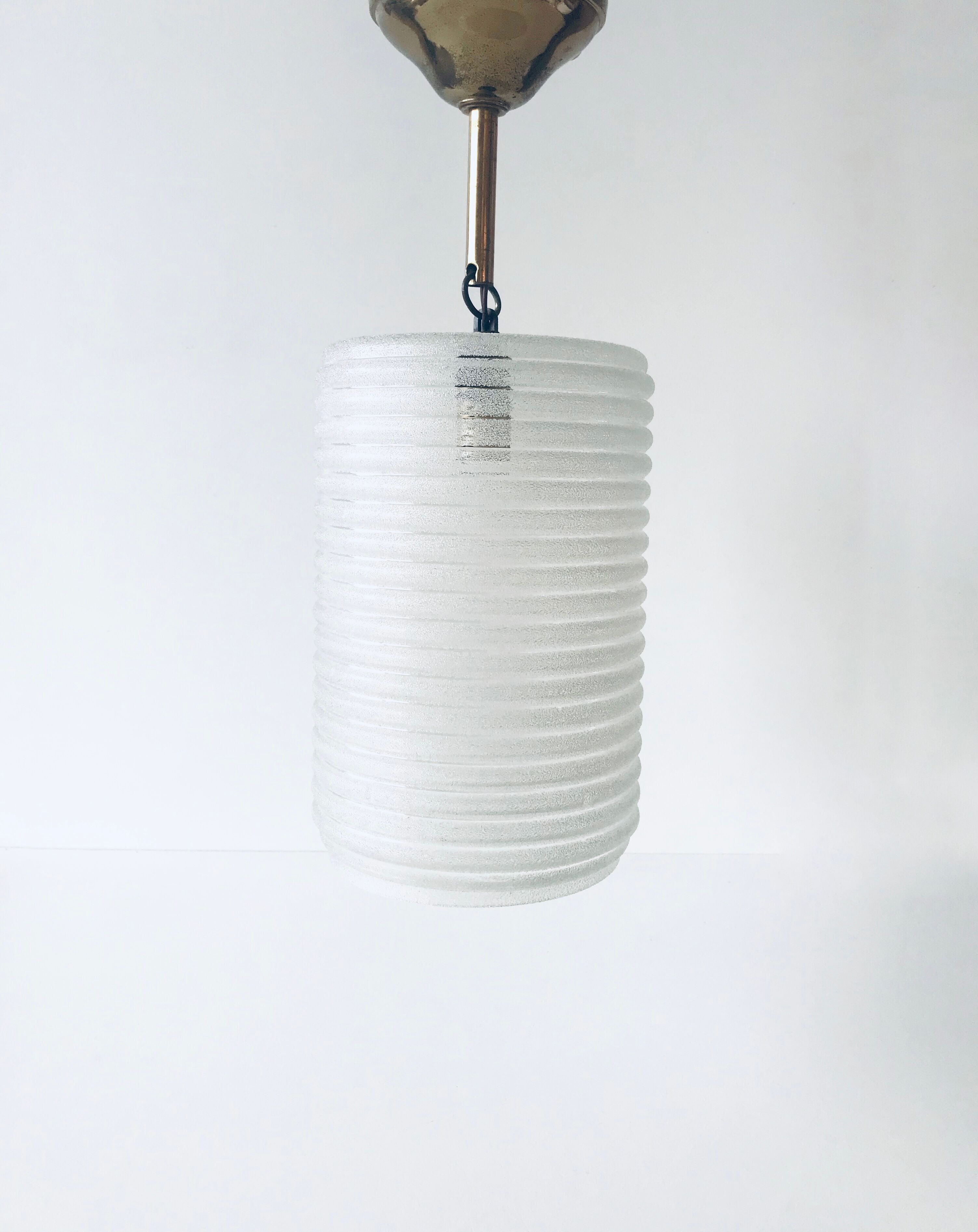 Granite glass hanging lamp