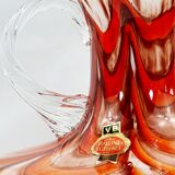 Opaline vase Stelvia Florence vintage 70