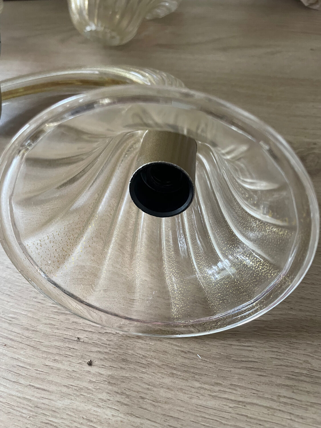Vintage Murano glass wall light