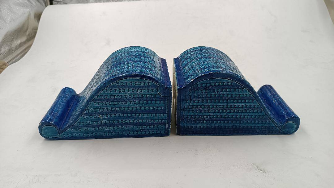 Serre-livres en céramique Bitossi Londi des années 70