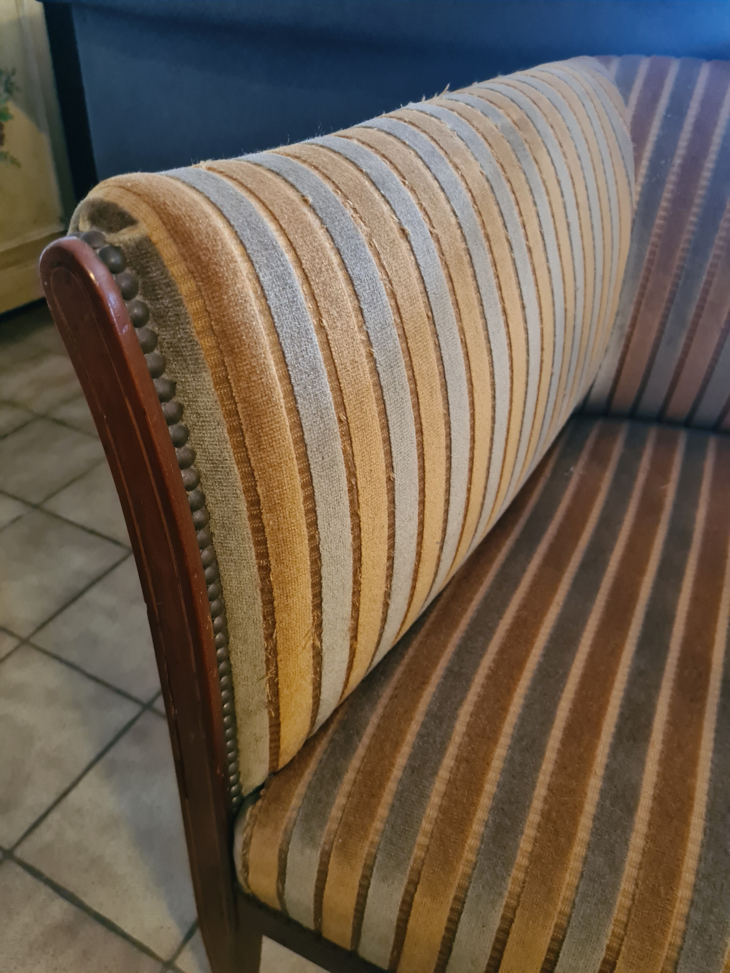 Art deco bench of the 50s