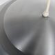 Vintage pendant light with brushed aluminum slats, 1970s