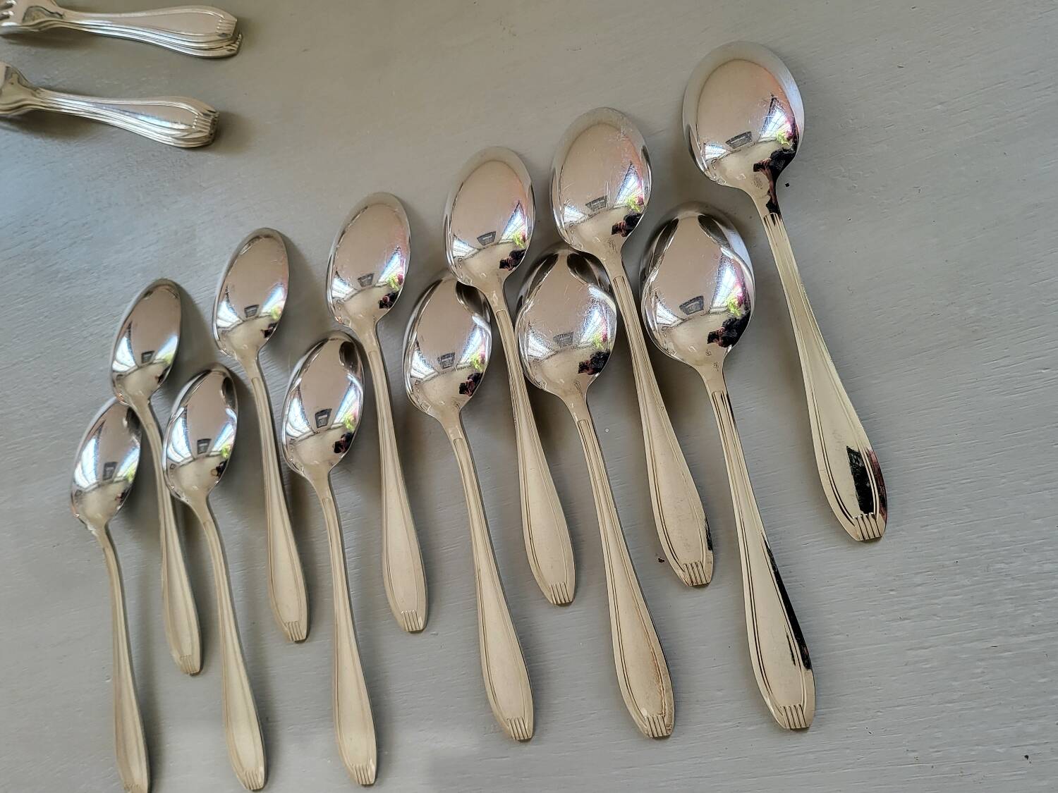 Silver Metal Dessert Entremet Cutlery