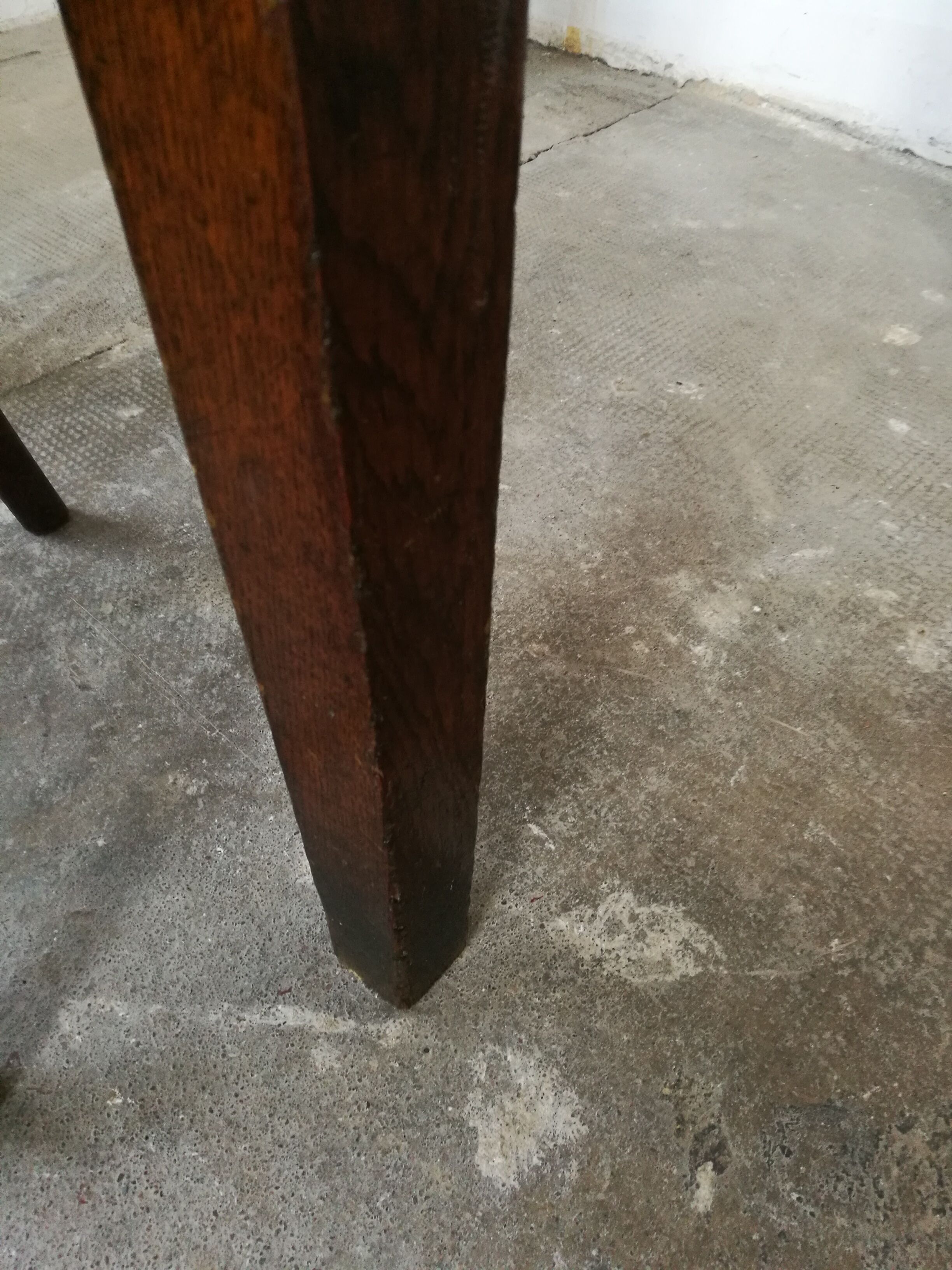 Oak bistro table