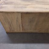 Double oak desk