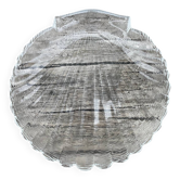 Coupelle coquillage en verre vintage