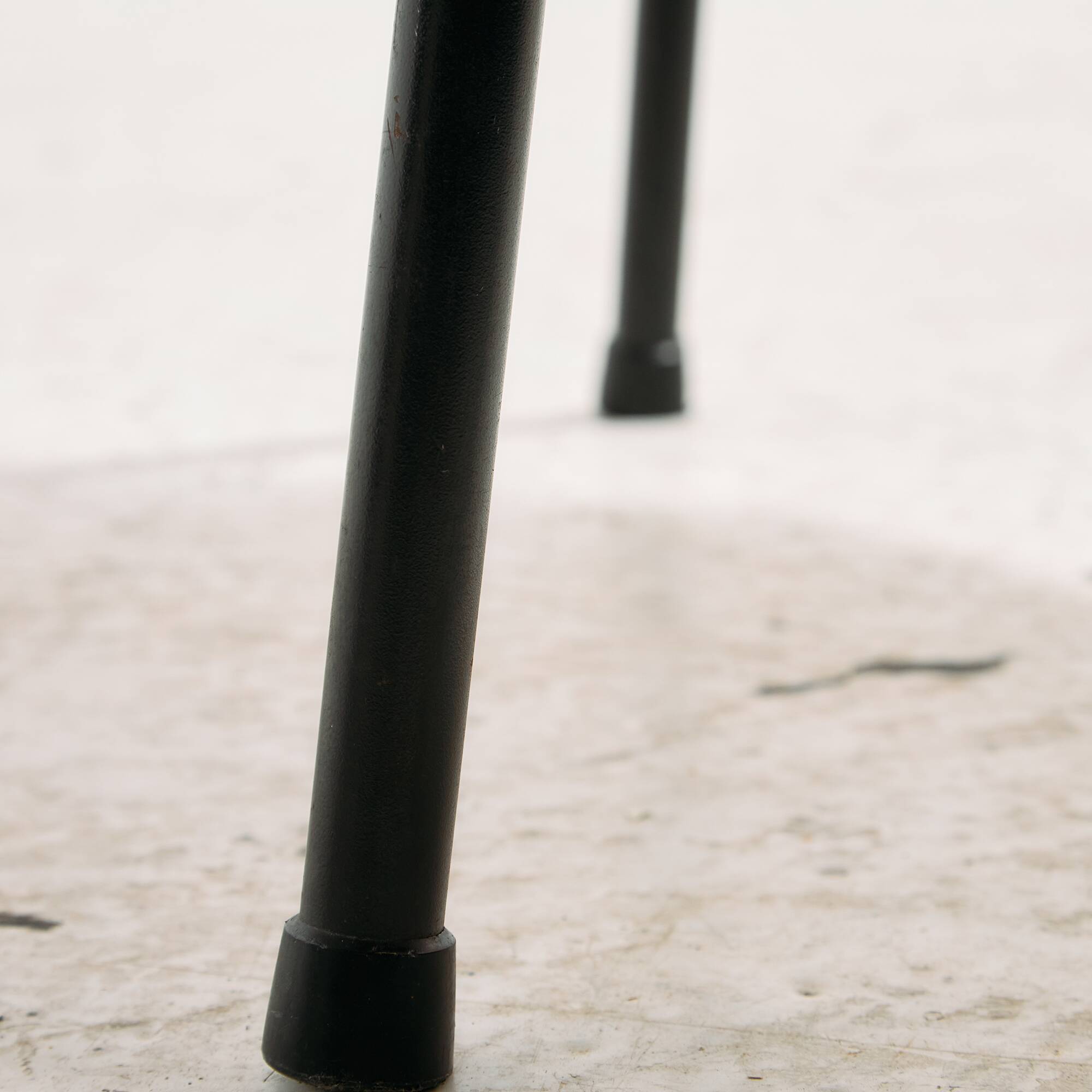 Teak chair with writing tablet