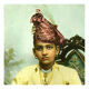 Photographie ancienne colorée Rajasthan vers 1920
