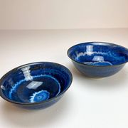 Bol en céramique scandinave moderniste de Carl-Harry Stålhane Design Huset, Suède