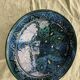 Oriental decorative dish signed safi. vintage