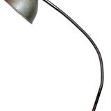 Grey Industrial Workshop Gooseneck Table Lamp, 1960s