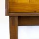 Mid Century Cherry and Teak Linen Cabinet, 1960s