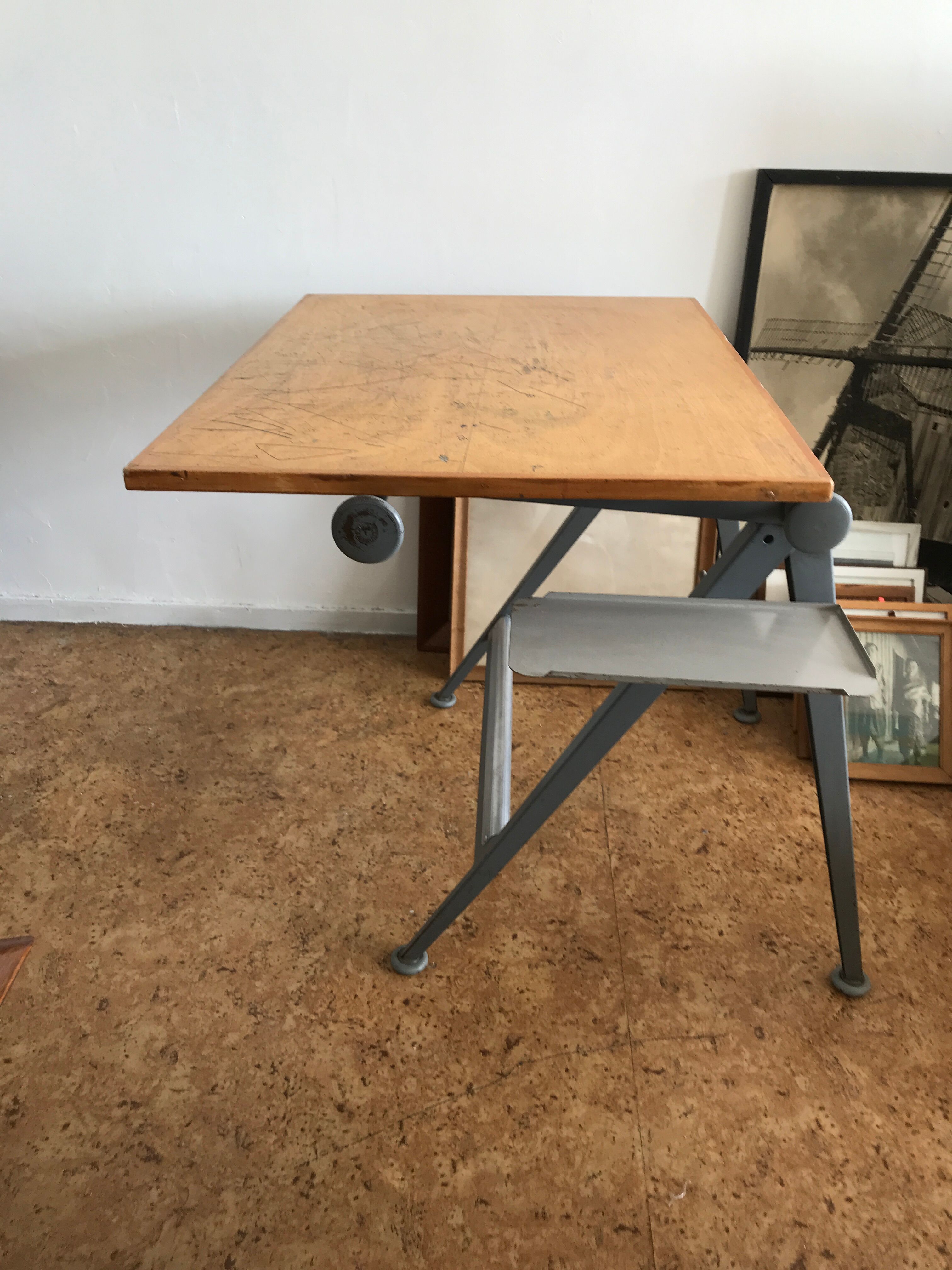 Drawing table Friso Kramer & Wim Rietveld for Ahrend de Circkel 1950