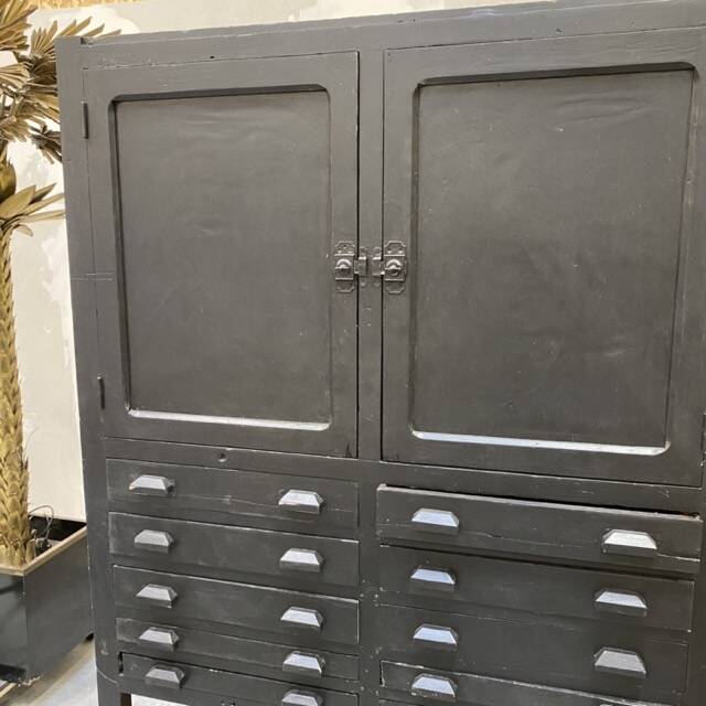 Black wooden craft furniture