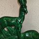 Family of antelopes Faience de Saint Clement sculpture by Charles Lemanceau