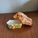 Terrine in Barbotine Michel Caugant. Boar shape.