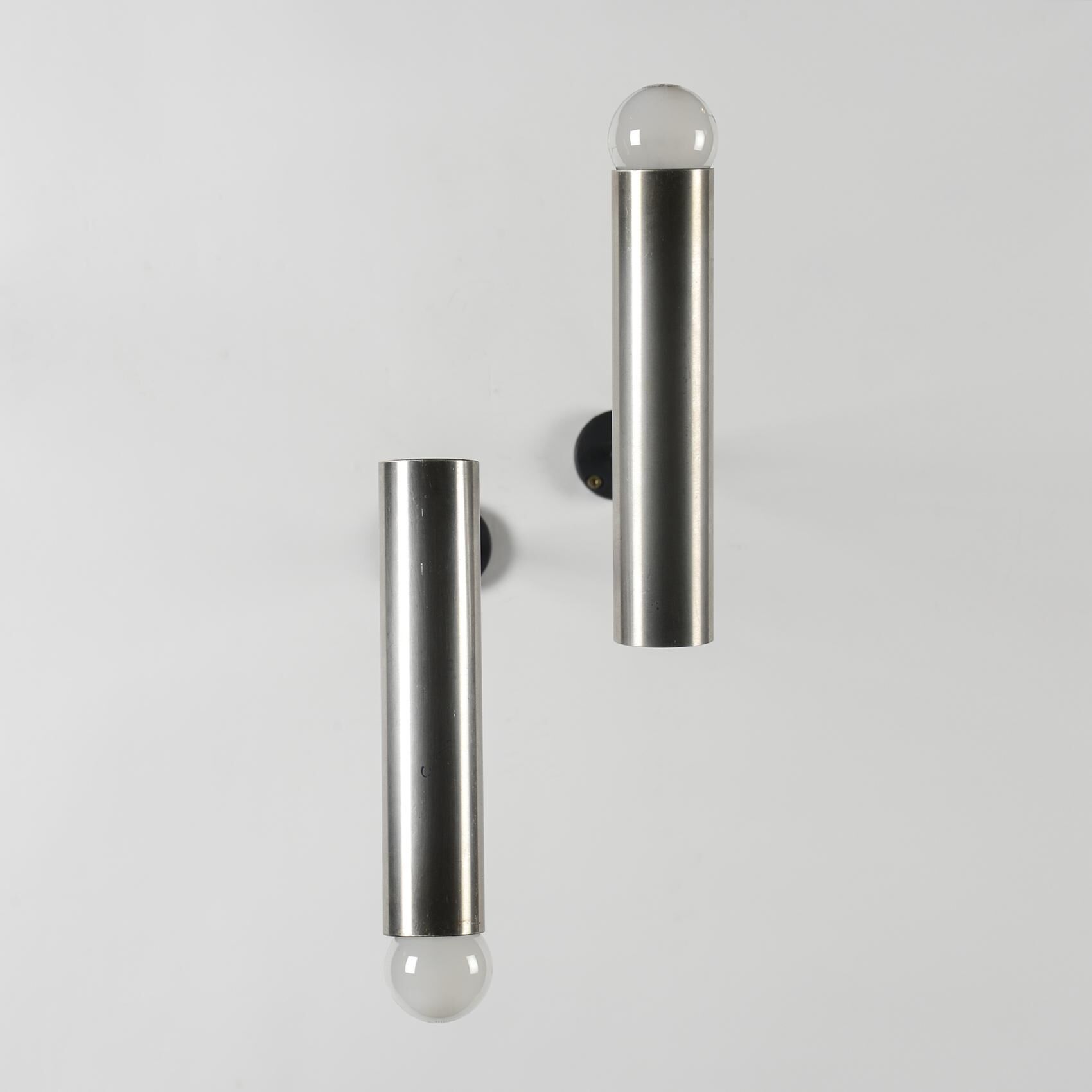 Pair of 1950s arm sconces, Parscot France