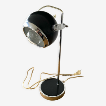 Lamp desk space age eyeball luminaire light vintage design