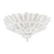 Artistic Contemporary Sanded Glass Flush Mount by SimoEng