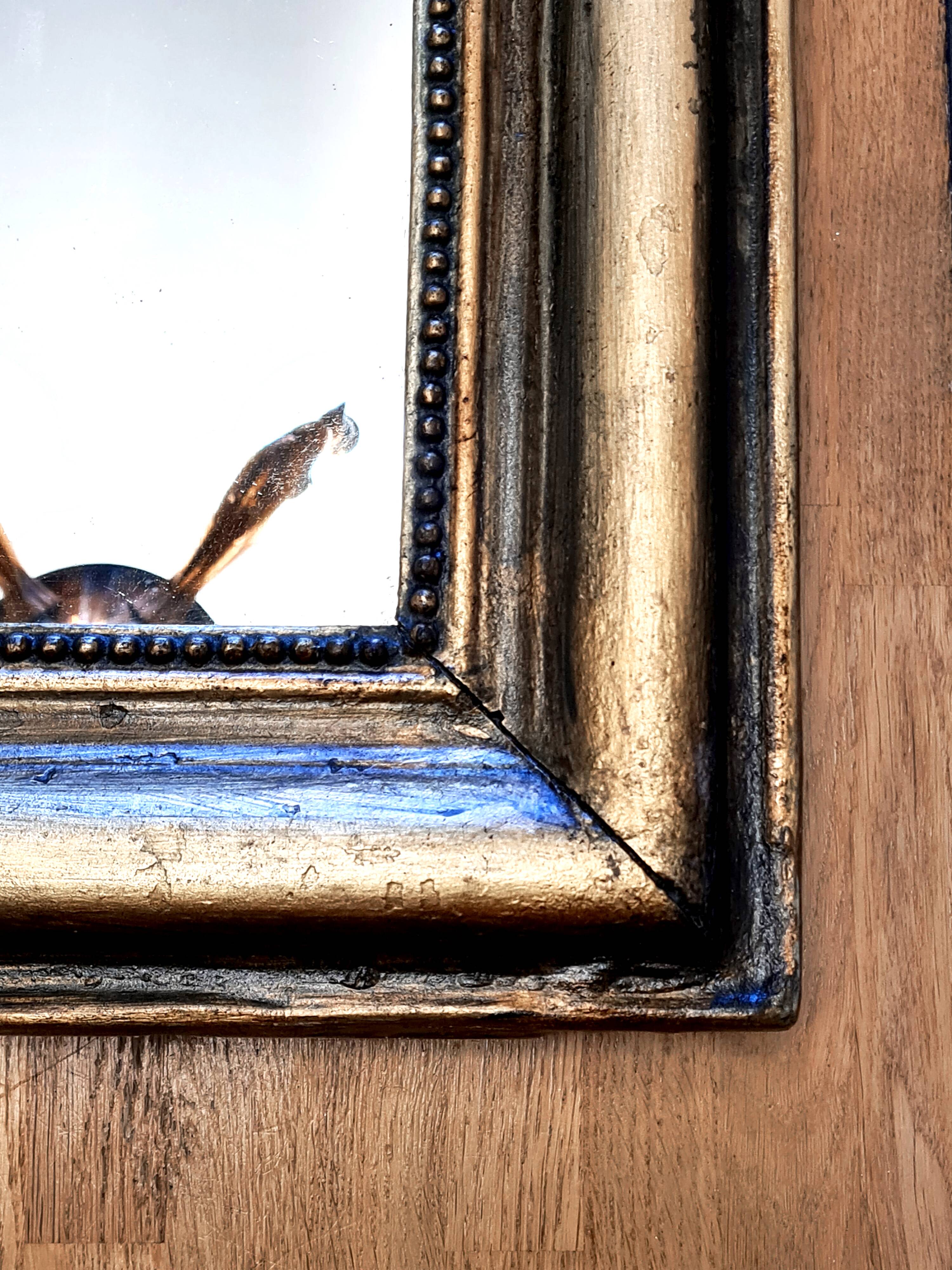 Antique Louis-Philippe mirror "Léonard"