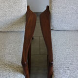 Bench and 2 Scandinavian armchairs 60s