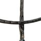 Three-branched wrought iron candle holder, 1950s