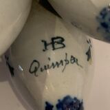 Vase Quimper fleur de lys