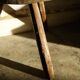 Antique wooden stool