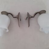 Miroir ovale + appliques