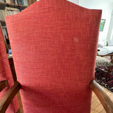 Fauteuils style Louis XIII fabrication  alsacienne XIX eme siècle