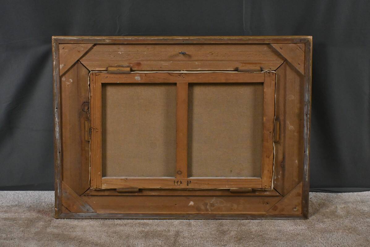 Tableau « Mare sous les Bois » signé A. Salvignac – Début XXe