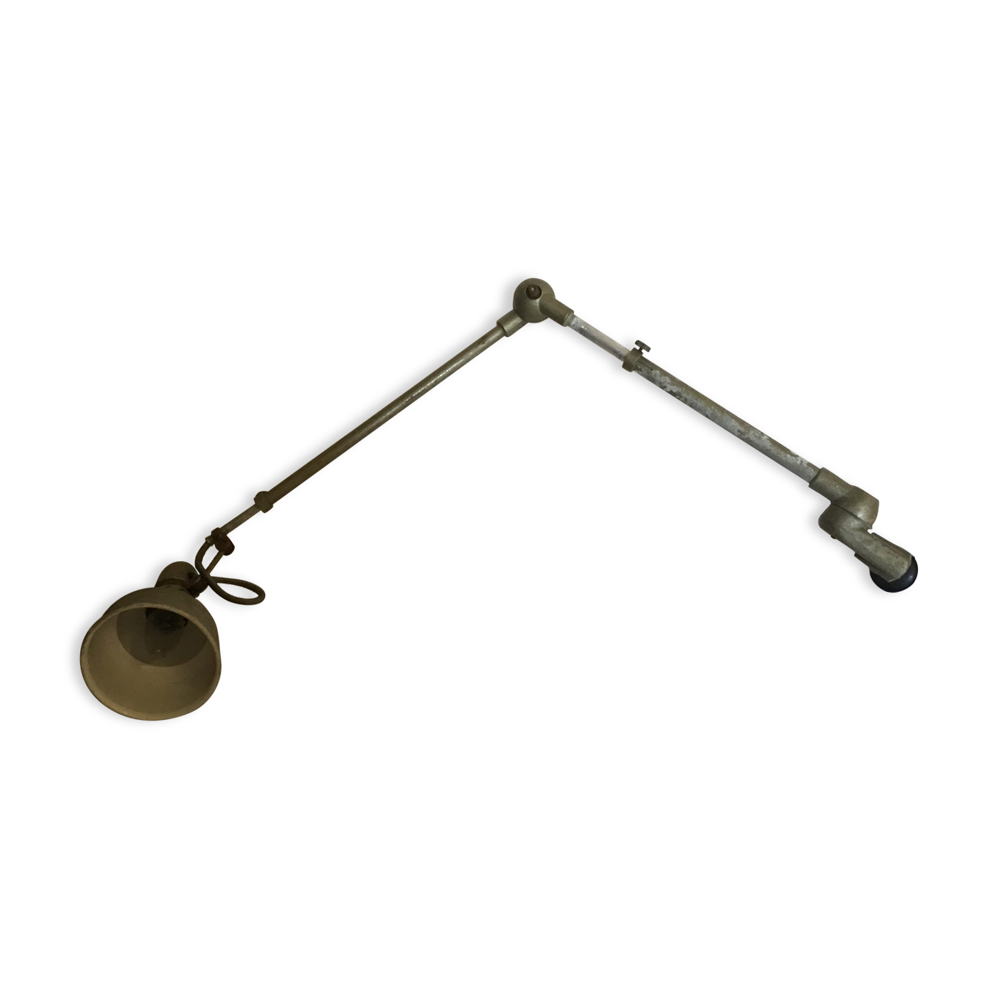 Lampe industrielle réglable en hauteur