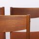 Set of 4 Poul M. Volther Teak Dining Chairs for Frem Røjle, 1960s Vintage