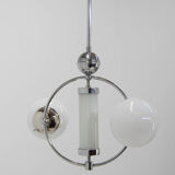 Bauhaus or functionalist chandelier, 1930s