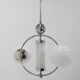 Bauhaus or functionalist chandelier, 1930s