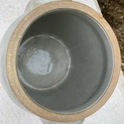 Light grey ceramic jar